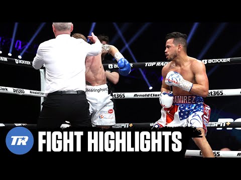 Robeisy Ramirez Highlight Reel KO of Eric Donovan | FIGHT HIGHLIGHTS