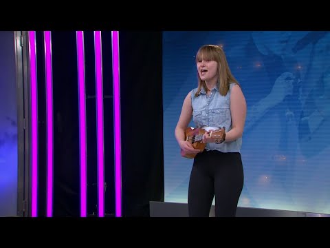 Elin Tjälve får Idoljuryn mållös under sin audition i Idol 2017 - Idol Sverige (TV4)