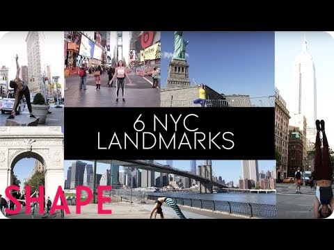 NYC Landmarks as Yoga Poses | Shape