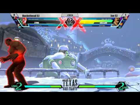 Buckethead vs Jan - Grand Finals UMVC3 (Texas Bar Fights Round XIV)