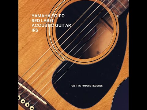 Free Download Yamaha FG 110 Red Label Acoustic Guitar IRs! WAV