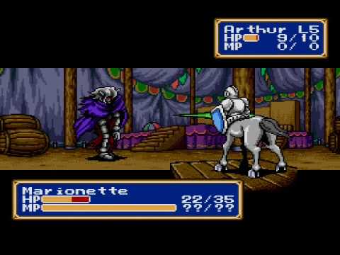Shining Force Video Walkthrough Part 21 - Battle 2-3 (Marionette) Part 2