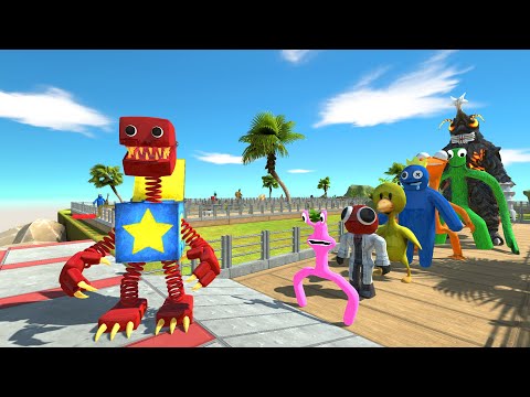 Boxy Boo OASIS DEATH RUN - Animal Revolt Battle Simulator