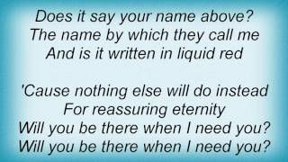 Imogen Heap - Sweet Religion Lyrics