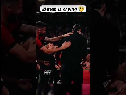 The world saw Zlatans tears🥹