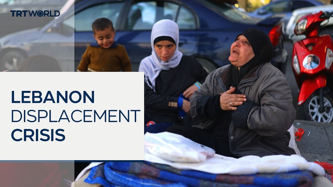 Lebanon displacement crisis deepens as civilians flee Israeli attacks