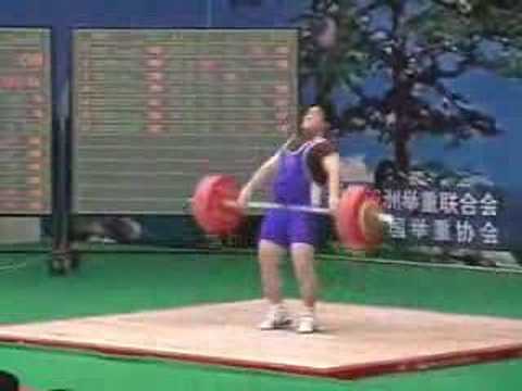 Sun Haibo 193kg Snatch