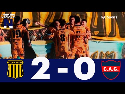 Mitre (SdE) 2-0 Atlético Güemes (SdE) | Primera Nacional | Fecha 10 (Zona B)