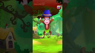 Five Little Monkeys - The Smart Monkeys #Shorts #ChuChuTV #NurseryRhymes #KidsSongs #numbers