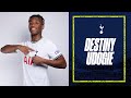 Destiny Udogie's first interview at Tottenham Hotspur!