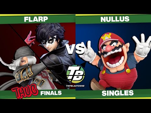 Top Blastzone 21 Thug Finals - flarp (Joker, Sheik) Vs. Nullus (Wario)