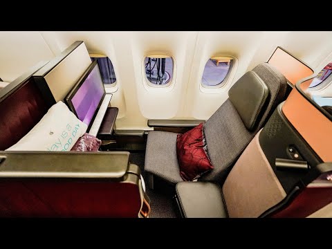 Best business class in the world! Qatar Airways Q Suite - Boeing 777-300ER - London to Doha (QR6) Video