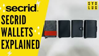Secrid Wallets The difference Between Each Wallet Explained