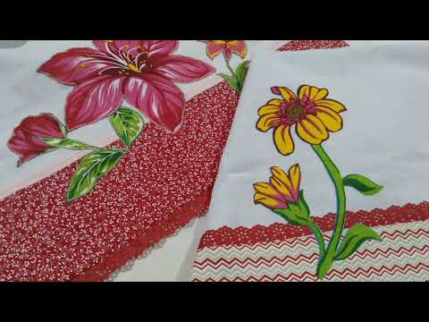 How to make an applique with iron-on. Dishcloth with fabric appliqué. By Solange Silva.