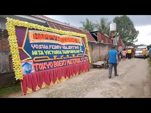 Happy Wedding Yosua Febry Valentino  & Wita Victoria Tampubolon. From : Tokyo Boeki Materials Ltd #2