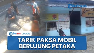 Detik-detik 2 Debt Collector di Bengkulu Diamuk & Dibacok saat Tarik Paksa Mobil, Alami Luka Parah