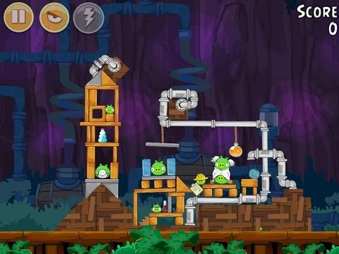 Angry Birds 27-1 Short Fuse 3 Star Walkthrough