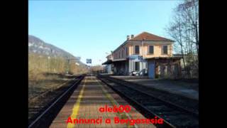 preview picture of video 'Annunci alla Stazione di Borgosesia'