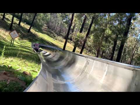 Corin Forest Alpine Slide Canberra - POV complete circuit!