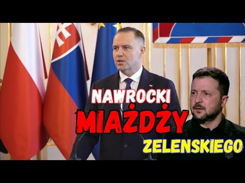 HIT! NAWROCKI CRUSHES ZELENSKI for his lack of gratitude towards Poland and Poles