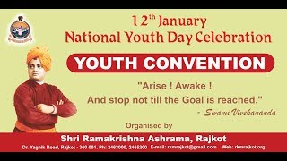 12th January - National Youth Day Celebration - Youth Convention