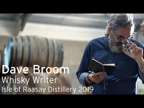 Dave Broom Scotch Whisky Writer Introduces Isle of Raasay Single Malt
