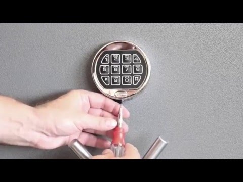 How To Replace an LG Lock Battery | Winchester Safes
