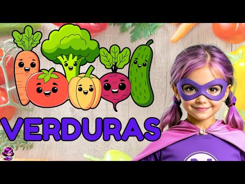 🌽🥕🫑 Aprende las Verduras en Español 🥔🍅🥬 Aprende a Hablar | Video Educativo para niños | Nina Lumina