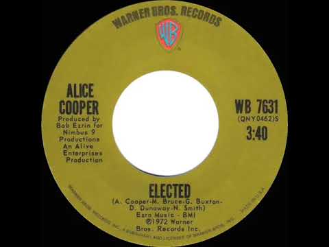 1972 HITS ARCHIVE: Elected - Alice Cooper (stereo single version)