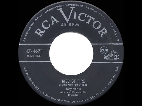1952 HITS ARCHIVE: Kiss Of Fire - Tony Martin