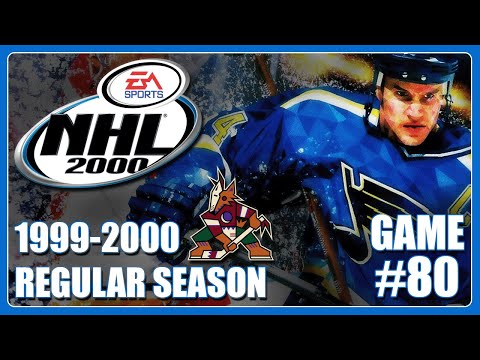 NHL 2000 #80 OF 82 - PHOENIX COYOTES - 1999-2000 REGULAR SEASON