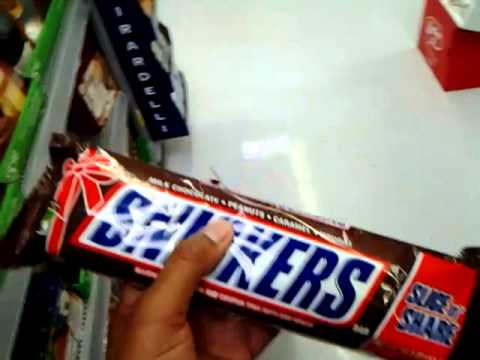 The biggest Snickers candy bar I've ever seen