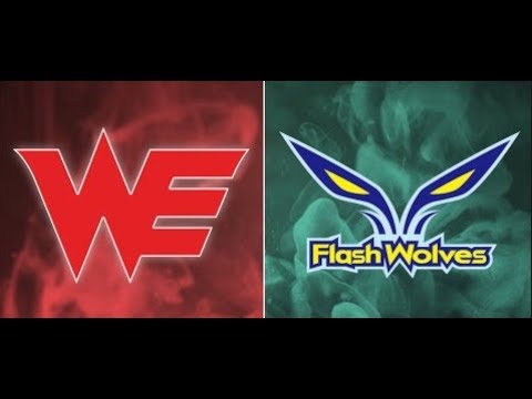 Flash Wolves vs Team WE Day 2 LCK vs LPL vs LMS Rift Rivals 2017
