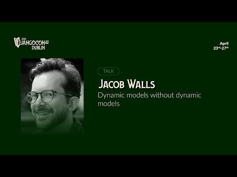 DjangoCon Europe 2025 | Dynamic models without dynamic models thumbnail