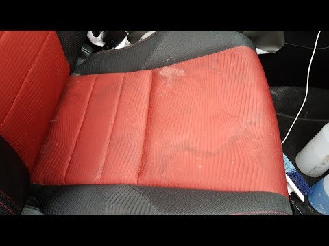 Civic SI. Como Limpiar los Asientos. How to clean  Seat cover