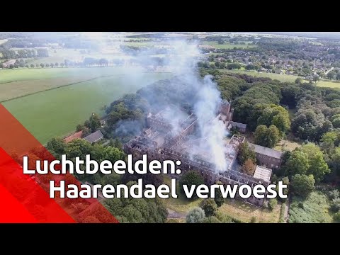 Historisch Landgoed Haarendael verwoest door brand; Coolen contra-expert na brandschade