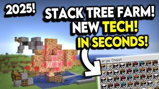 15,000 Logs in 5 Minutes! Insane All Wood Farm for Minecraft 1.21+