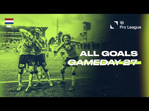 1B Pro League | Alle doelpunten speeldag 27