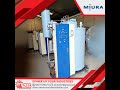SECOND HANDED 1500 KG/HOUR STEAM BOILER MIURA 3