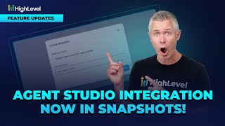 Agent Studio Integration Now in Snapshots!