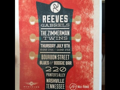 Summer NAMM 2015   Zimmerman Twins   Reverend Guitars