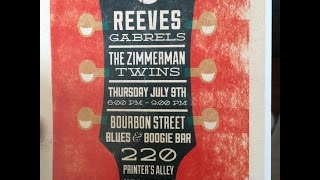 Summer NAMM 2015   Zimmerman Twins   Reverend Guitars