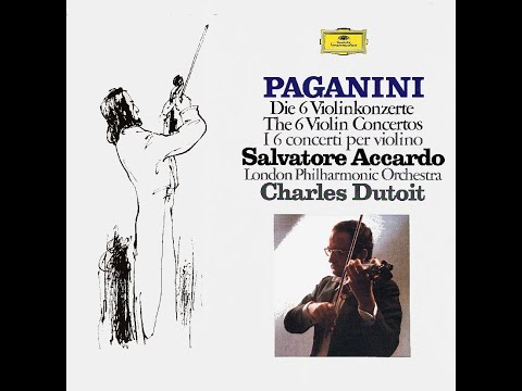PAGANINI The 6 -1 Violin Concertos : Salvatore Accardo