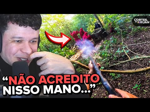 ARUAN REAGE: ATIREI NA SEITA DO VELHO SATANICO NA FLORESTA - CAÇADORES DE LENDAS (RENATO GARCIA)