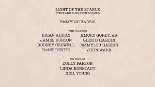 EmmyLou Harris - Light Of The Stable