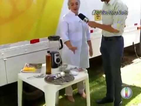 RN TV 1 edição   Programa Cozinha Brasil ensina dicas saudáveis para moradores da Zona No