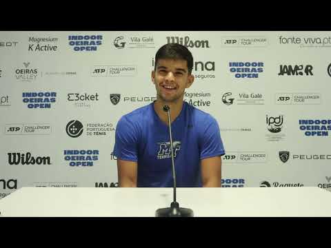 Conferência de Imprensa Francisco Rocha — 1RQ Indoor Oeiras Open 1 2023