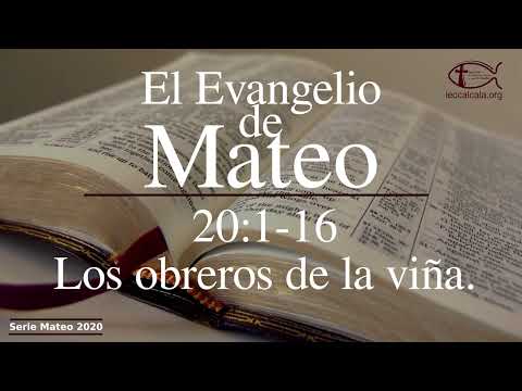 Mateo 20:1-16. Los obreros de la viña.