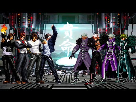 [KOF Mugen] Kyo Kusanagi Team vs Krizalid Team