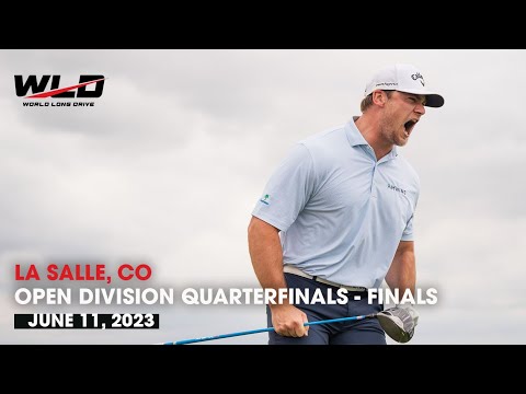 2023 World Long Drive La Salle, CO | Open Division Round of 16, Quarters, Semis & Finals